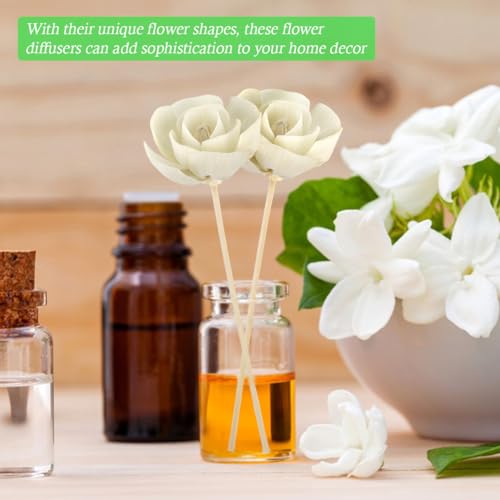 Difusor Floral Aromático DOERDO 5 Pzas para Hogar y Oficina miniatura 7