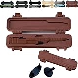 Recharges pratiques, faciles et remplaçables : le remplacement simple et rapide des recharges prolonge la durée de vie et la valeur du stylo. Il sert non seulement d'objet de décoration et de collection, mais aussi d'accessoire for les jeux de rôle, répondant ainsi à divers besoins. Ce produit est un stylo à bille tactique coulissant. Fabriqué en PLA de haute qualité (impression 3D), il mesure 17,4 cm. L'emballage contient un stylo à bille tactique coulissant.