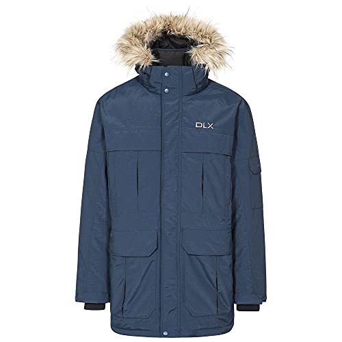 Trespass DLX Mens Waterproof Down Parka Jacket Padded Outdoor Winter Coat Highland