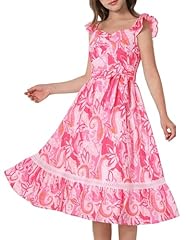 Orange Floral-rose Red