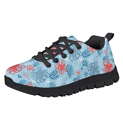 Pinupub Kids Casual Sports Shoes Colorful Print Comfort Breathable Slip On Sneakers for Boys Girls