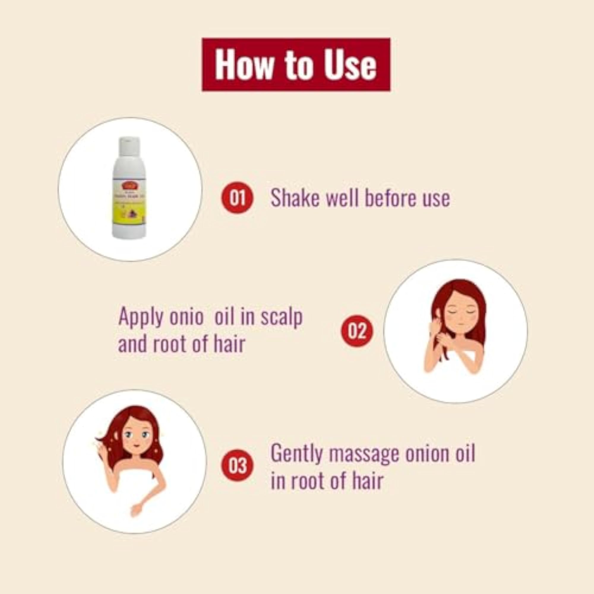 Herbal Hair Pack and Onion Hair Oil Combo