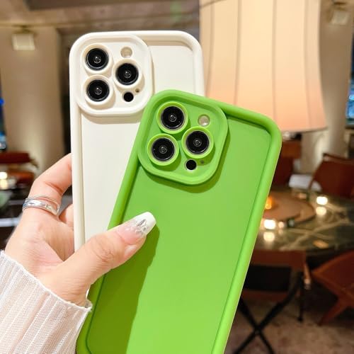 Coque silicone souple iPhone 13 blanc antique antichoc