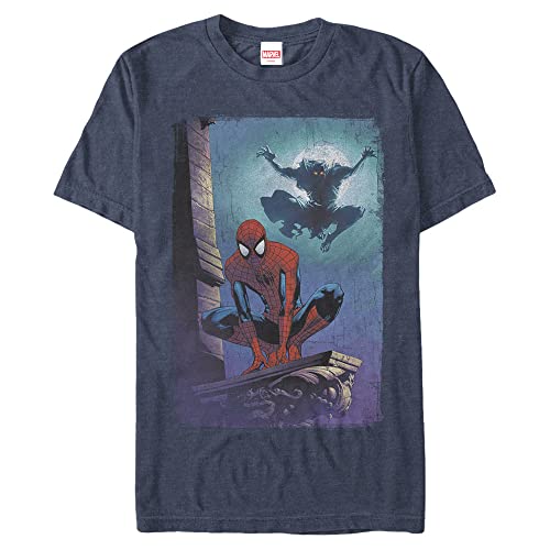 T-shirt Marvel homme finitions soignées imprimé Coblin d'araignée