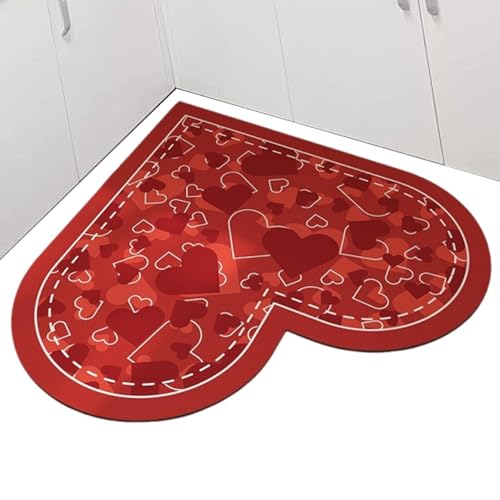 Lunaobrik Cojín de barro de diatomea, alfombra de baño de secado rápido, alfombra de piso antideslizante antideslizante Super absorbente, alfombra lateral de bañera de puerta 23.6x23.6x0.4 pulgadas