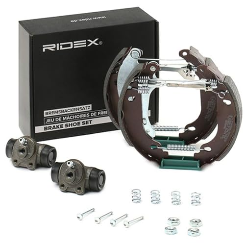 RIDEX 3859B0037 Kit frenos disco de tambor Trasero Kit freno frenos de tambor Zapatas de freno