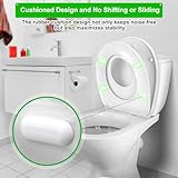YOTOREE Family Toilet Seat 2 in 1, Urea-Formaldehyde O-Shaped Magnetic Child Seat, WC Soft Close, Quick Release Child-Friendly Toilet Seat, Children's Toilet Training Toilet Seat Support 200kg - Image 7