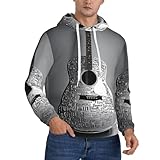Confort supérieur : conçu avec une couche extérieure 100 % polyester et un matériau intérieur en polaire, ce sweat à capuche imprimé guitare offre un confort, une douceur et une chaleur exceptionnels.