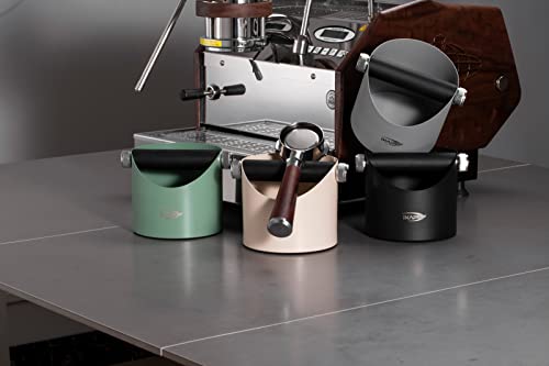 Ikape Espresso Knock Box, Premium Coffee Knock Box, Space-Saving Coffee Dump Bin With Removable Knock Bar, And Non-Slip Base For Espresso Barista (Frosted White) #TOP3