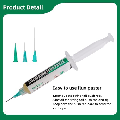4 Pack Solder Flux for Soldering,Lead-Free Soldering Flux Paste for Electronics Soldering BGA Repairing