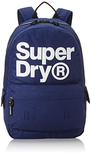 SuperdryLogo MontanaHombreMochilasAzul  Downhill Blue 13.5x46x30.5 Centimeters