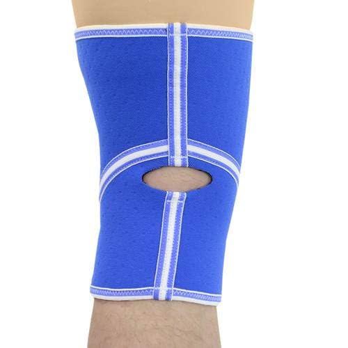 MAXAR Airprene (Breathable Neoprene) Knee Sleeve Compression Brace for Men & Women, Open Patella, Terry Cotton Lining, All-Way Stretch Compression and Support, NKN-209 XL