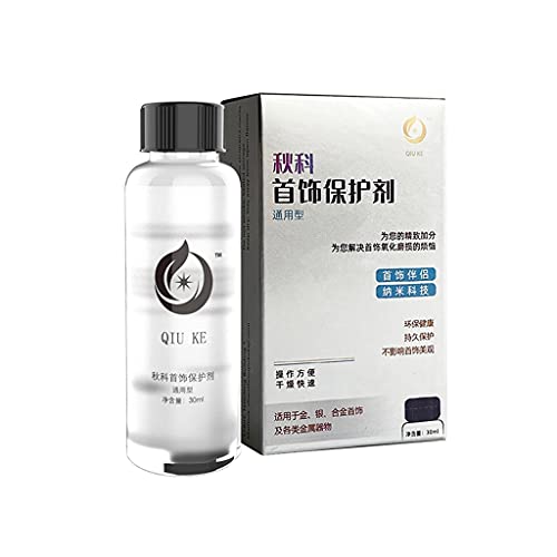 Kemelo Jewelry Coating Agente Protector Transparente Anti-oxidación Capa Protectora Nano Invisible para Resolver el Problema de oxidación de la joyería, fabricación de Joyas con Abalorios
