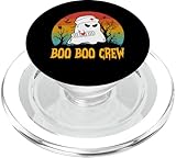 Photo Gallery boo boo crew ghost nurse retro divertente halloween costume donna popsockets popgrip per magsafe Photo Gallery boo boo crew ghost nurse retro divertente halloween costume donna popsockets popgrip per magsafe