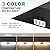 SineRise LED Modern Bathroom Vanity Light Bar (48-Inch, 3000K/4000K/6000K), Matte Black Dimmable Modern Acrylic Bathroom Wall Lighting Fixtures Over Mirror