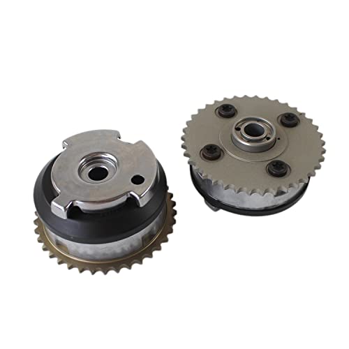 Bulubiu 2PCS 11367583207 Intake + Exhaust Camshaft Adjuster Sprocket Fit for 128i 135i 325i 325xi 328i 435i 525i M3 M4 X1 X3 X4 X5 X6 Z4 3.0L, aftermarket part Replace by Bulubiu - Used condition - US$19.64