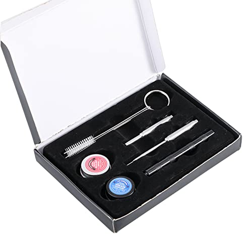 SAGUD Professional Airbrush Cleaning Maintenance Tools and Air Brush Spray Repair Kit.Suitable for Various Airbrushes.
