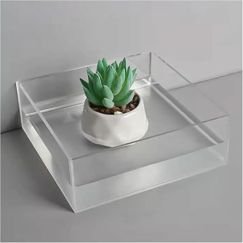 Bandeja de sumidero transparente para organizar accesorios de escritorio 2