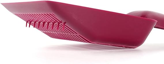 Plastic Cat Litter Shovel, Lightweight Cat Sand Scoop Sifter Fine Mesh Pet Poo Litter Cleaner Scoop Shovel Deep Shovel Anti-Rust Pet Litter Cleaner Scooper Sand Substrate Scoop Shovel