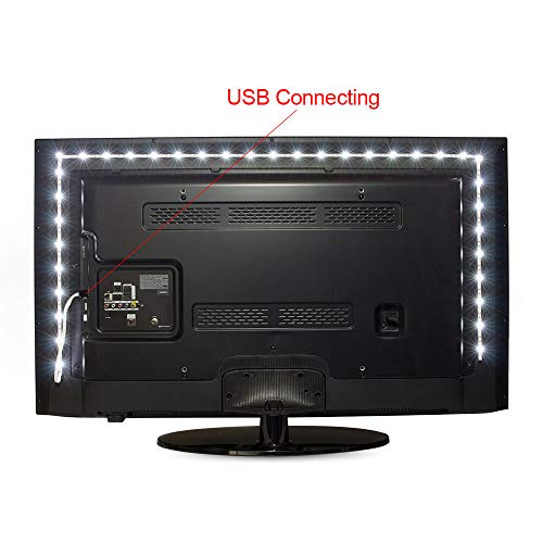 Tira LED USB 0.5M Blanco Cálido Luz Decorativa Interior miniatura 5