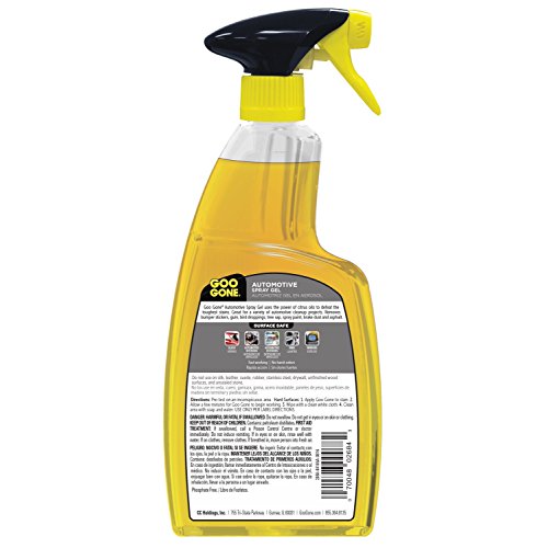 Goo Gone Automotive Cleaner - 24 Ounce - Bumper Stickers, Gum, Bird Droppings, Tree Sap, Spray Paint, Brake Dust And Asphalt #TOP1
