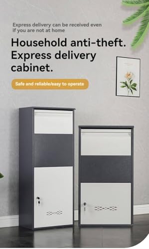 Armario exprés antirrobo e impermeable para recepción de paquetería en exteriores 2