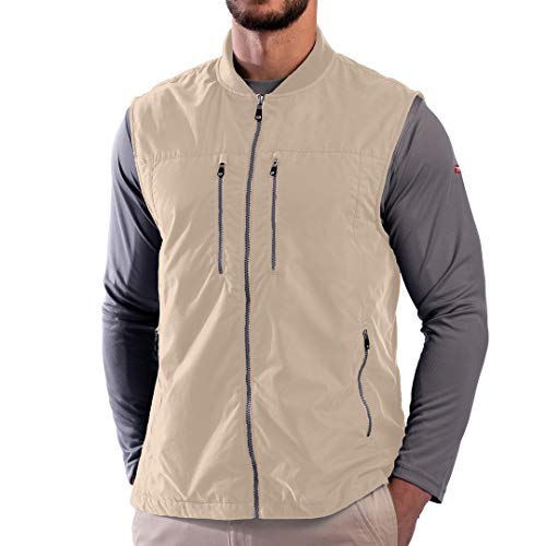 Scottevest 101 Travel Vest For Men - 9 Hidden Pockets - Breathable Water Repellent Vest For Travel, Hiking, Golfing, And More #TOP8