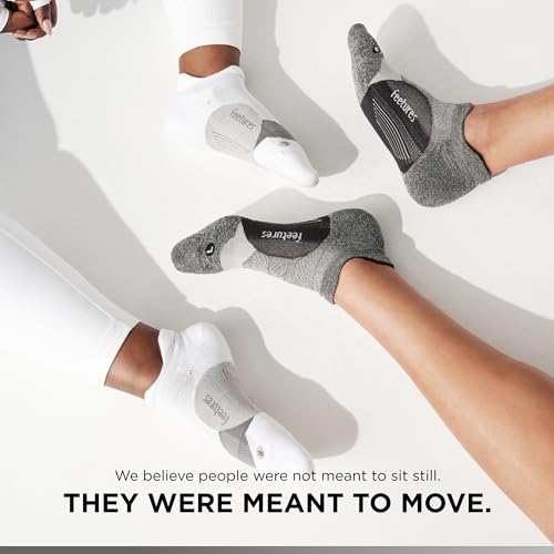 Image of Feetures Elite Light Cushion No Show Tab Sock Wave