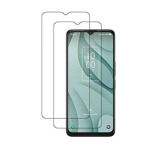 Protector de pantalla TCL 40 XE vidrio templado Frontier lámina de cristal transparente pack de 2 2