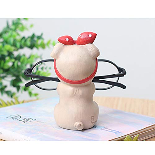 Puppy Dog Glasses Holder Stand Eyeglass Retainers Sunglasses Display Cute Animal Design Decoration (Pug) #TOP1
