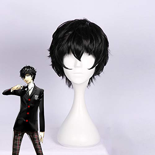 Amazon.co.jp: コスプレウィッグ 耐熱 ペルソナ5 Persona 5、P5