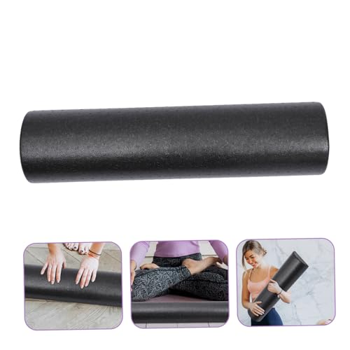 Rodillo de Yoga Semi-Cilíndrico de Alta Densidad Happyyami para Masaje Muscular y Entrenamiento Fitness Negro miniatura 2