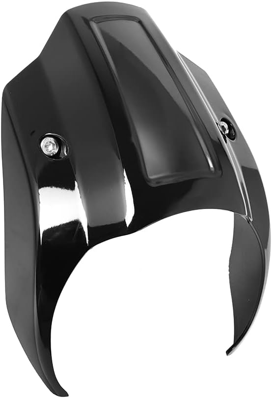 H RUO Gloss Black Headlight Fairing Cover Headlamp Trim Fairing Cowl Fits for Harley Davidson Softail Breakout 2018-2020 FXBR FXBRS