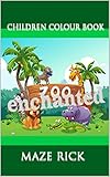 zoo enchanted: children colour book