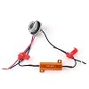 GLL 50W 6Ohm LED Load Resistors for 1157 BAY15D LED Turn Signal Lights (Fix Hyper Flash, Warning Cancellor) with 8pcs Quick Wire Clips, especially for 1157 White/Amber Switchback LEDs