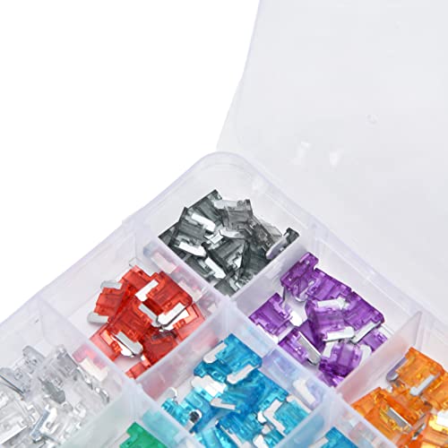 Automotive Fuse, Car Blade Fuses Medium + Small Aluminum Alloy For Electrical Equipment For Rv For Boat #TOP7