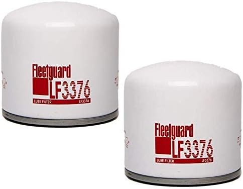 LF3376 Fleetguard Lube (Pack of 2), Replaces Bobcat 6675517, Donaldson P550318
