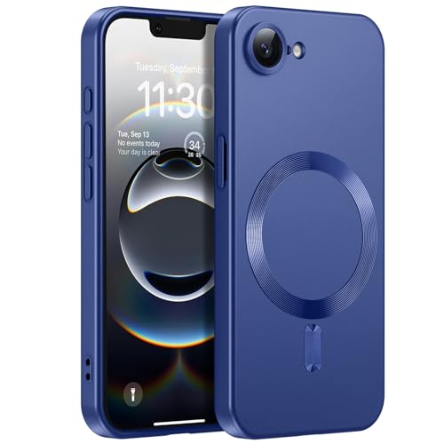 iPhone 16E pP[X MagneticΉ CX[d y^ TPU \tg ACtH16e pX}zP[X }Olbg ϏՌ ČRMILKi擾 ϖh~ ϋv Xgbvt  gуJo[  D79-149