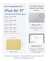 MOFT Dynamic Folio Hülle für iPad Air 11" (M4 2026/M3 2025/M2 2024/4/5.Gen) | 20+ Blickwinkel | Ultra-dünn | Schlank | Nahtlos Snap-on | Magnetständer | Tragbar | Zweifarbig | Auto Wake/Sleep – Ansicht 2