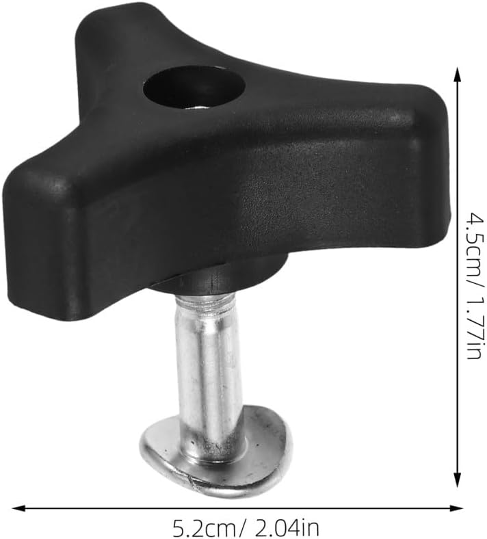 Assembly 4 Set Lawn Mower Handle Screws Nuts Knobs Plastic Handrail Accessories Fixing Parts Compatibility Garden Power Parts