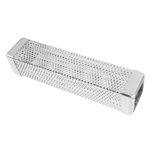 KITANDOVE Caja Ahumadora De Acero Inoxidable, Suministros Para Barbacoa Al Aire Libre, Accesorios Para Parrilla, Accesorios Para Ahumar Carne, Accesorios Para Asar, Accesorio Para Parrilla