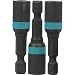 Makita A-97645 Impactx 1/4″ x 1-3/4″ Magnetic Nut Driver, 3 Pack