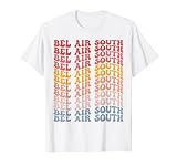 Bel Air South City Groovy Retro Design für USA Fans