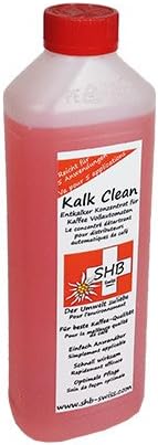 Kalk Clean Descaler 500ml (upto 5 Decalcifications) for Espresso and Coffee Machines, Filter Holders, Capsules, also suitable for Electric Kettles//Pad Machines