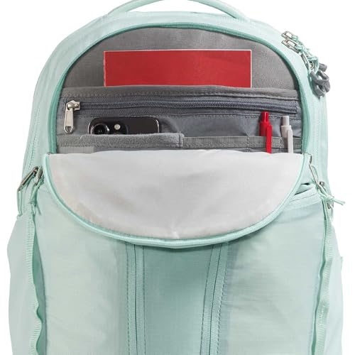 Image of The North Face Women's Surge Commuter Laptop Backpack - Everyday Travel Bag, Laptop Sleeve, Water-Repellent, Opal Frost, One Size
