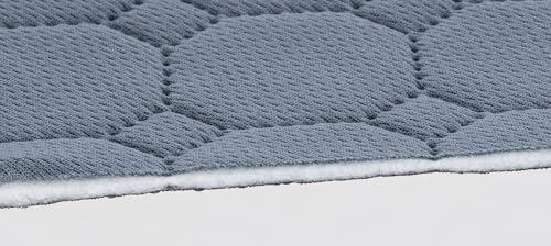 Kerbl Pet Tapis urinaire, pour Animaux domestiques souffrant d'incontinence, Absorbant, Lavable en Machine, Antidérapant, pour Caisse de Transport et lit de Chien, Gris, Grau, 90x60 cm – vue 2