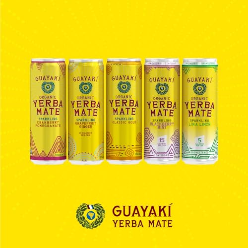 image for Guayaki Guayakí Yerba Mate, Sparkling Energy Drink Alternative, Organ