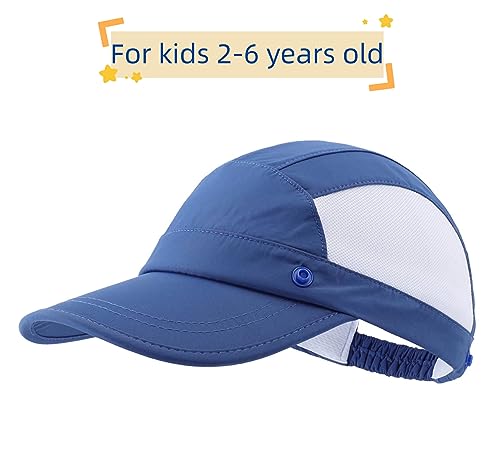 Connectyle Kids Sun Hat with Removable Neck Flap UPF 50+ Sun Protection Baseball Cap Summer Beach Sun Hats 3-6 Years2