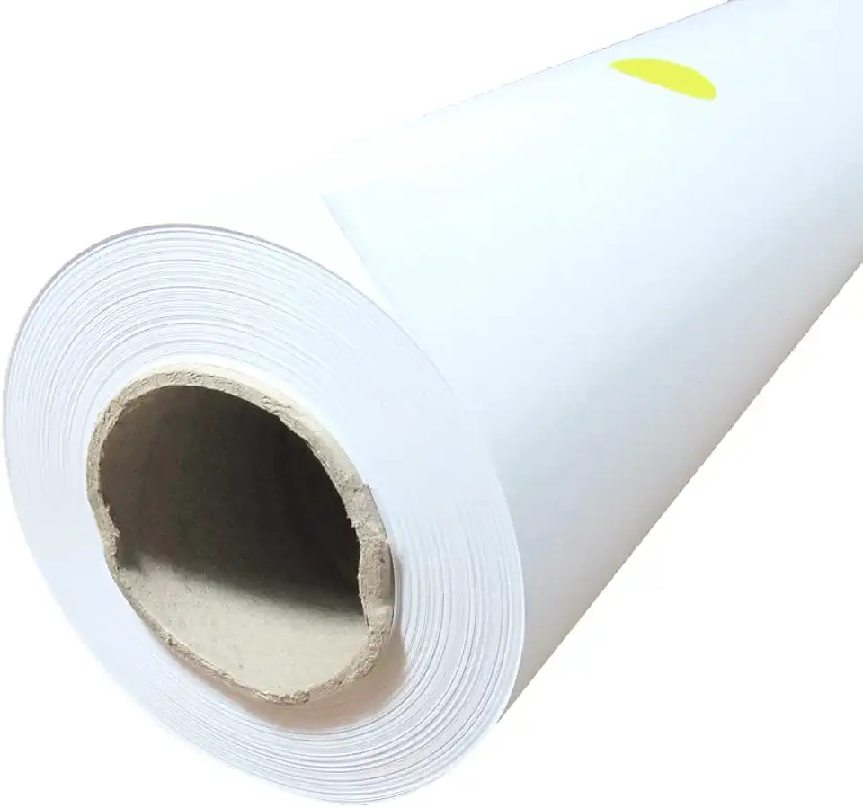 Papel Sulfite para Plotter 75g Bobina 420mmx50m Tubo 2"