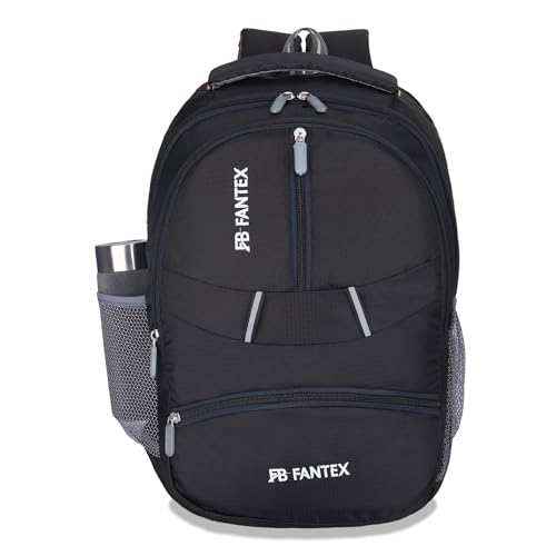 Fantex 35L Stylish Stud Laptop Backpack/Travel Bag/College Bag (Black) (B0CJFB1CVS) Amazon Price History, Amazon Price Tracker